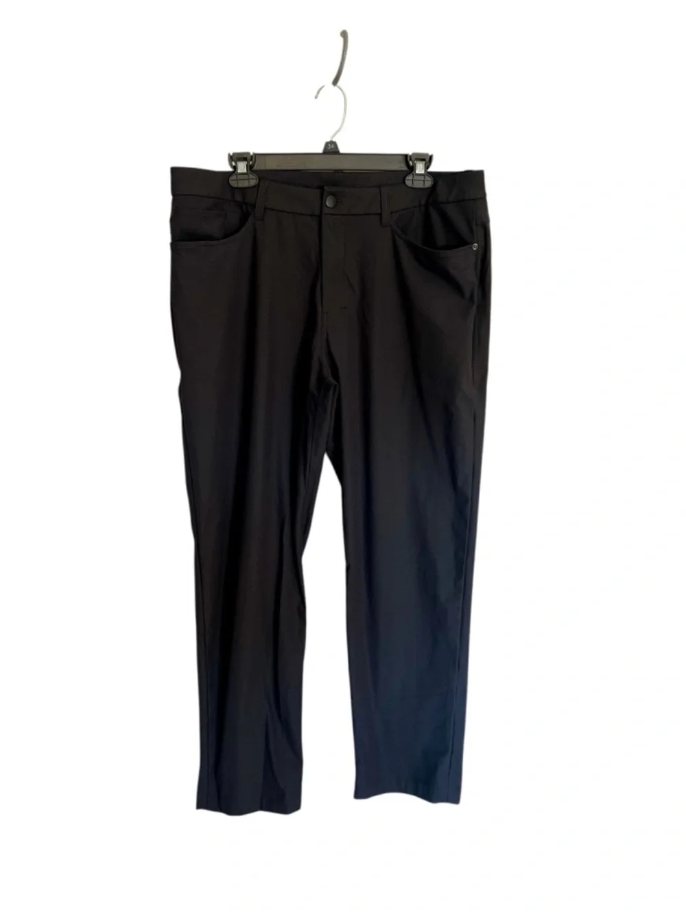 Lululemon ABC Classic-Fit Pant Warpstreme black 36 waist travel casual